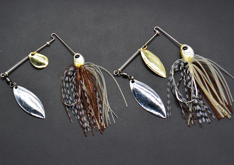 1pcs Fishing Lure 12/17g Wobblers Lures Spinners Spoon Bait For Pike  Tackle All Artificial Baits Metal Sequins Spinnerbait