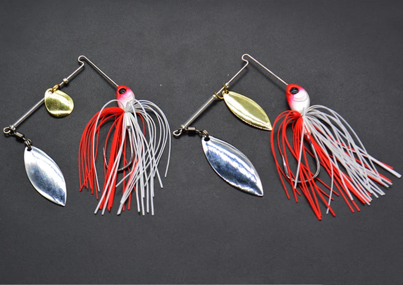 1pcs Fishing Lure 12/17g Wobblers Lures Spinners Spoon Bait For Pike  Tackle All Artificial Baits Metal Sequins Spinnerbait
