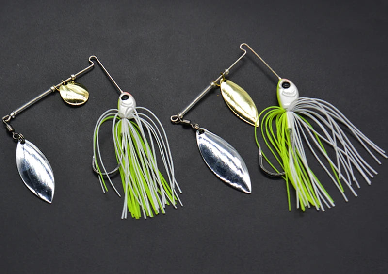 1pcs Fishing Lure 12/17g Wobblers Lures Spinners Spoon Bait For Pike  Tackle All Artificial Baits Metal Sequins Spinnerbait