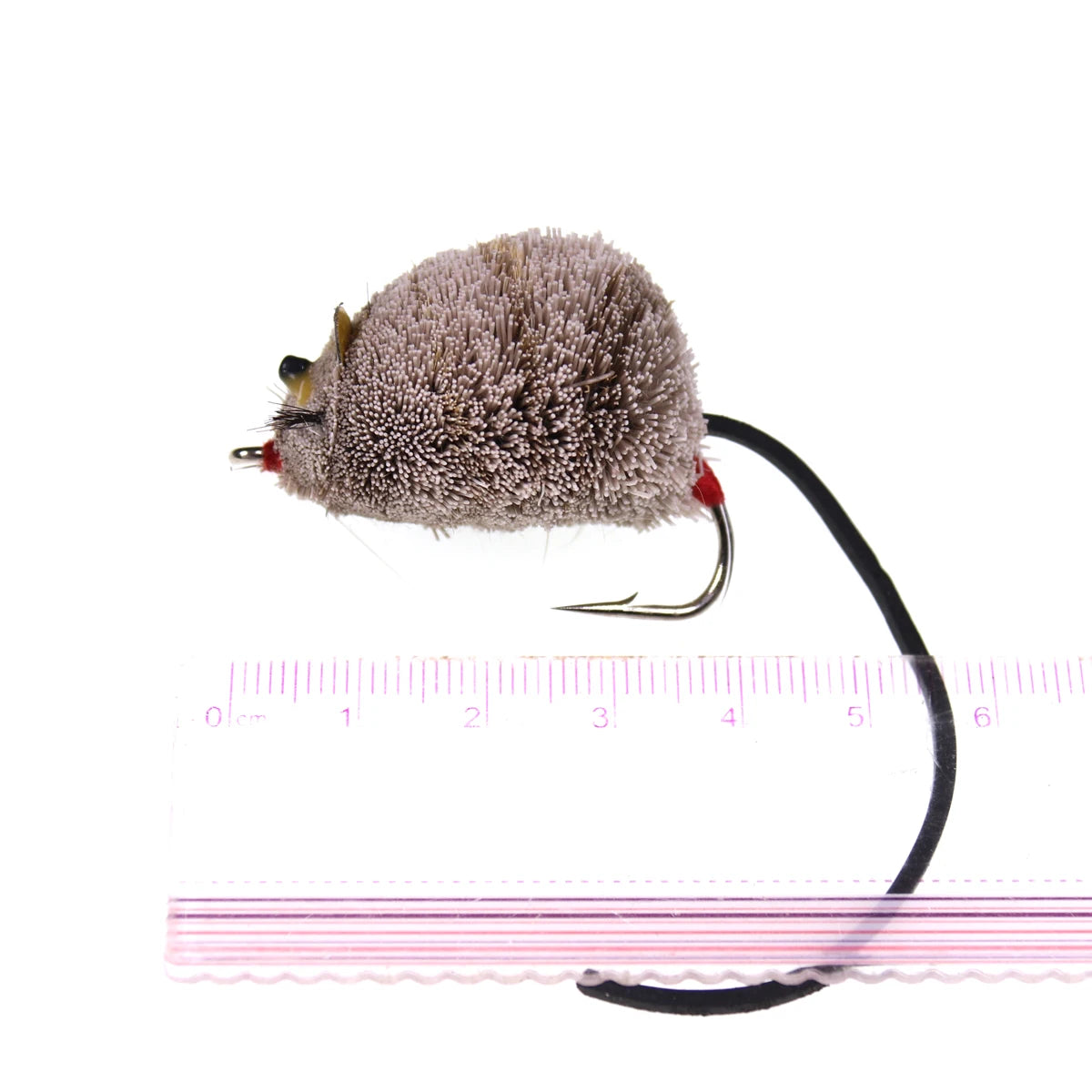 Deer Hair Mouse Fly Topwater Lure Poppers Artificial Rat Fish Bait Mouse Deerhair Bass Bug For Largemouth Pike Fishing Lure Bait