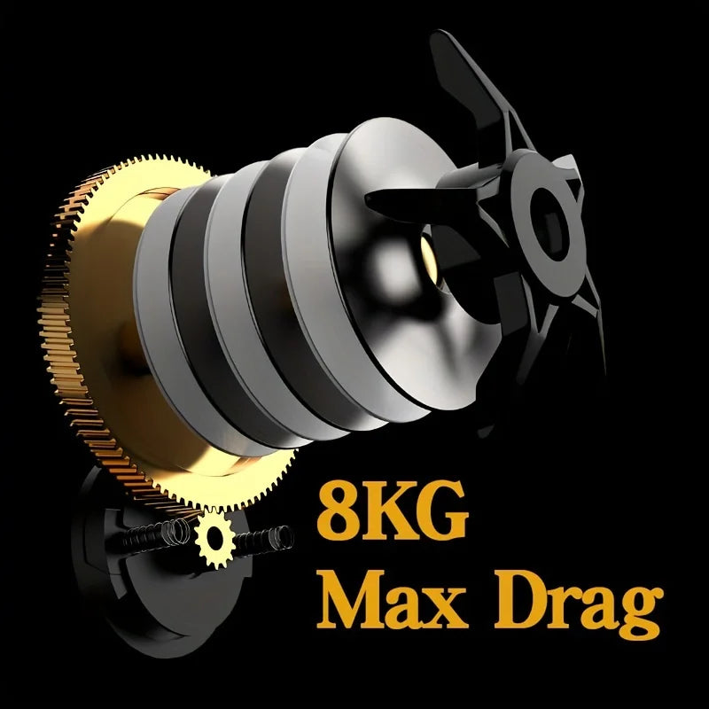 Stainless Left/Right Water Reel