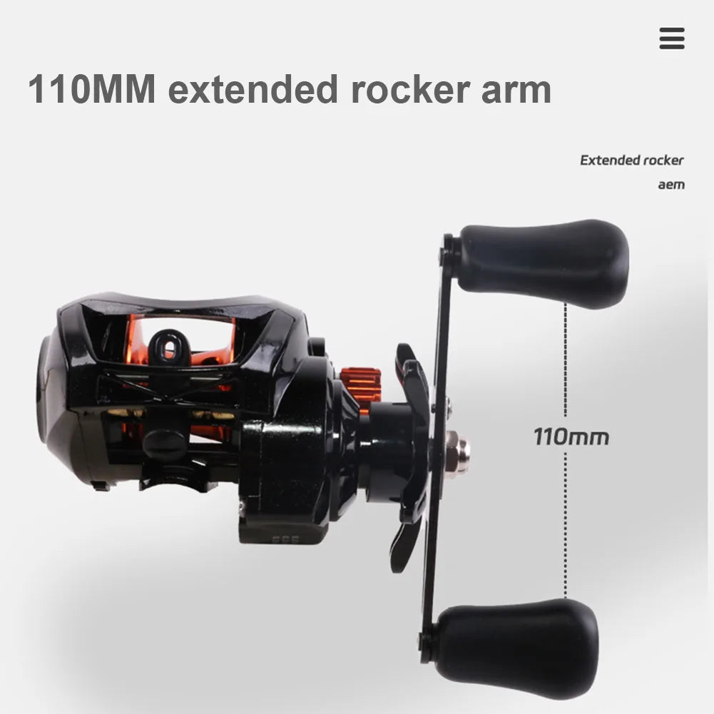 7.2:1 Baitcasting Reel