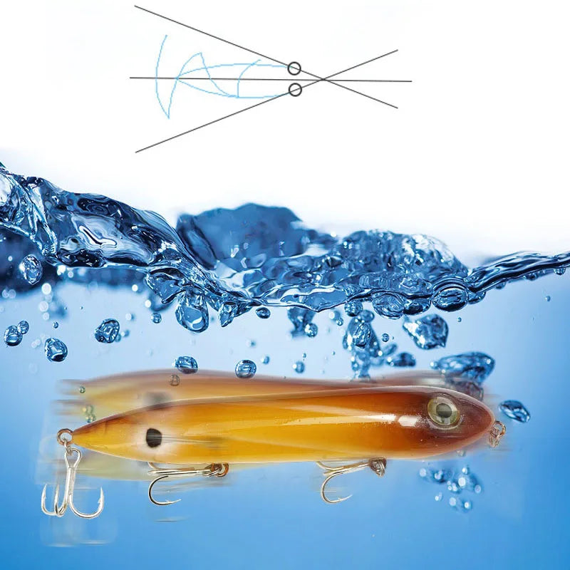 126mm 26g Lures Top Water Artificial Bait Pesca Wobbler for Bass Walking the Dog Swimbait Equipment