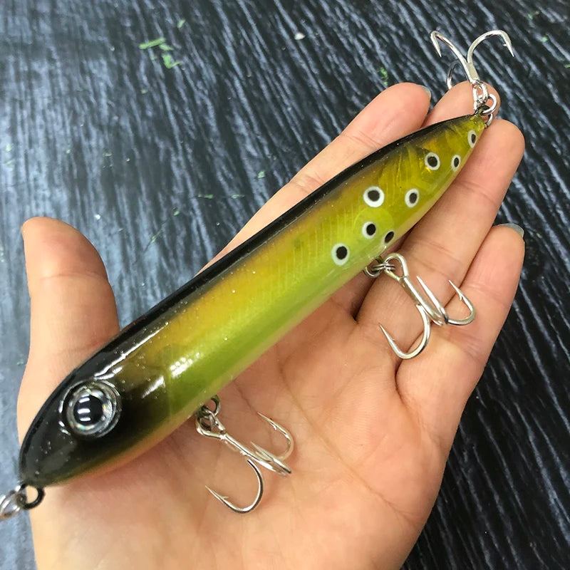 126mm 26g Lures Top Water Artificial Bait Pesca Wobbler for Bass Walking the Dog Swimbait Equipment