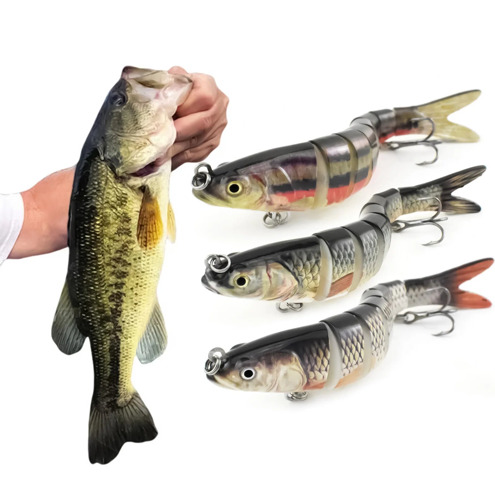 Multi-Joint Swimbait Lure