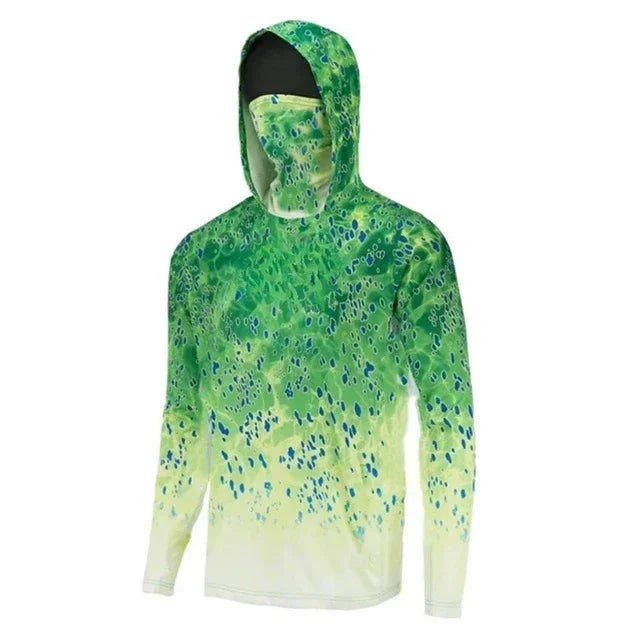 Men’s UPF 50+ Hooded Fishing Shirt