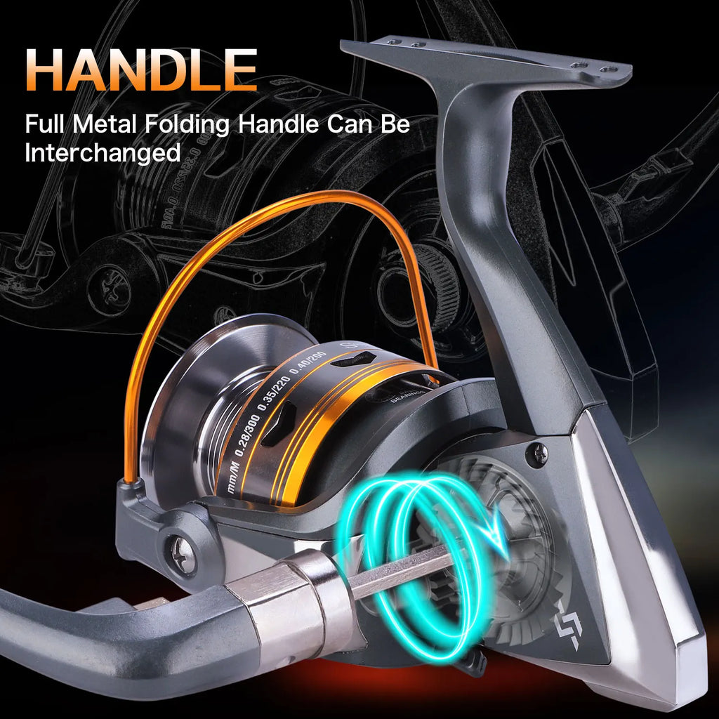 4000/5000 Aluminum Spinning Reel