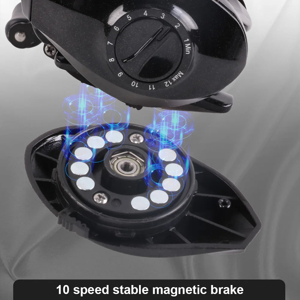 7.2:1 Baitcasting Reel