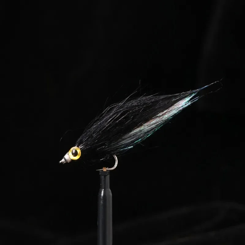 6PCS Ice Silk Fish Hook Bait Fish Bionic Small Fish Predatory Fish Kill Flies Fishing Barb Hook Fishing Supplies Accessories