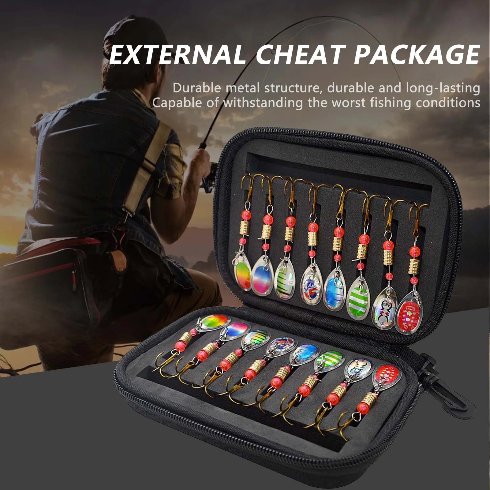 Spinner Lure Kit (16pcs)