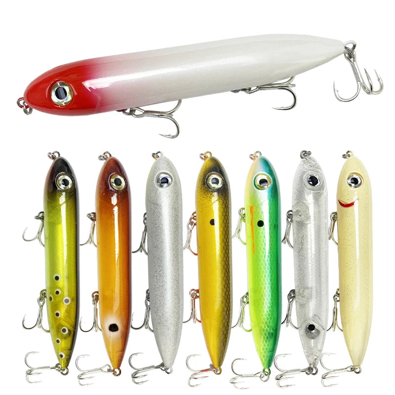 126mm 26g Lures Top Water Artificial Bait Pesca Wobbler for Bass Walking the Dog Swimbait Equipment