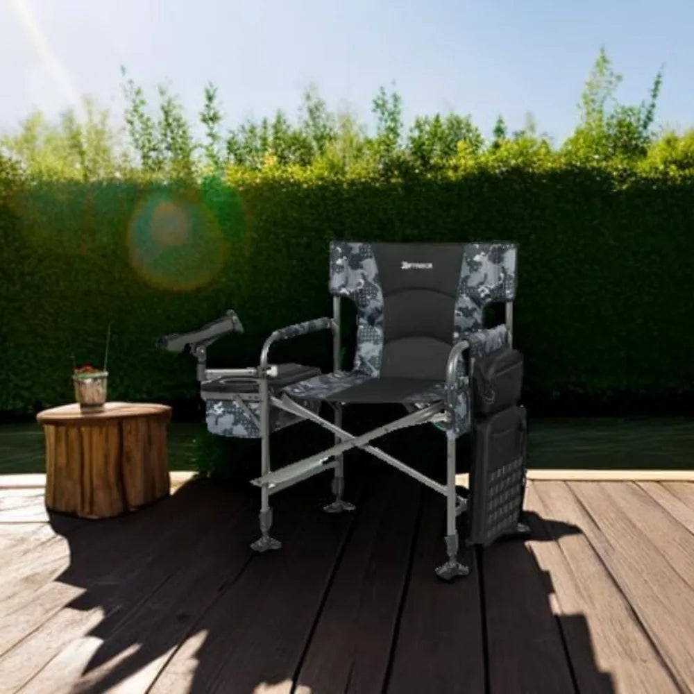 Fishing Chair w/ Rod Holder