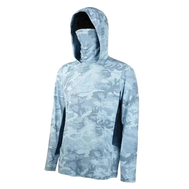 Men’s UPF 50+ Hooded Fishing Shirt