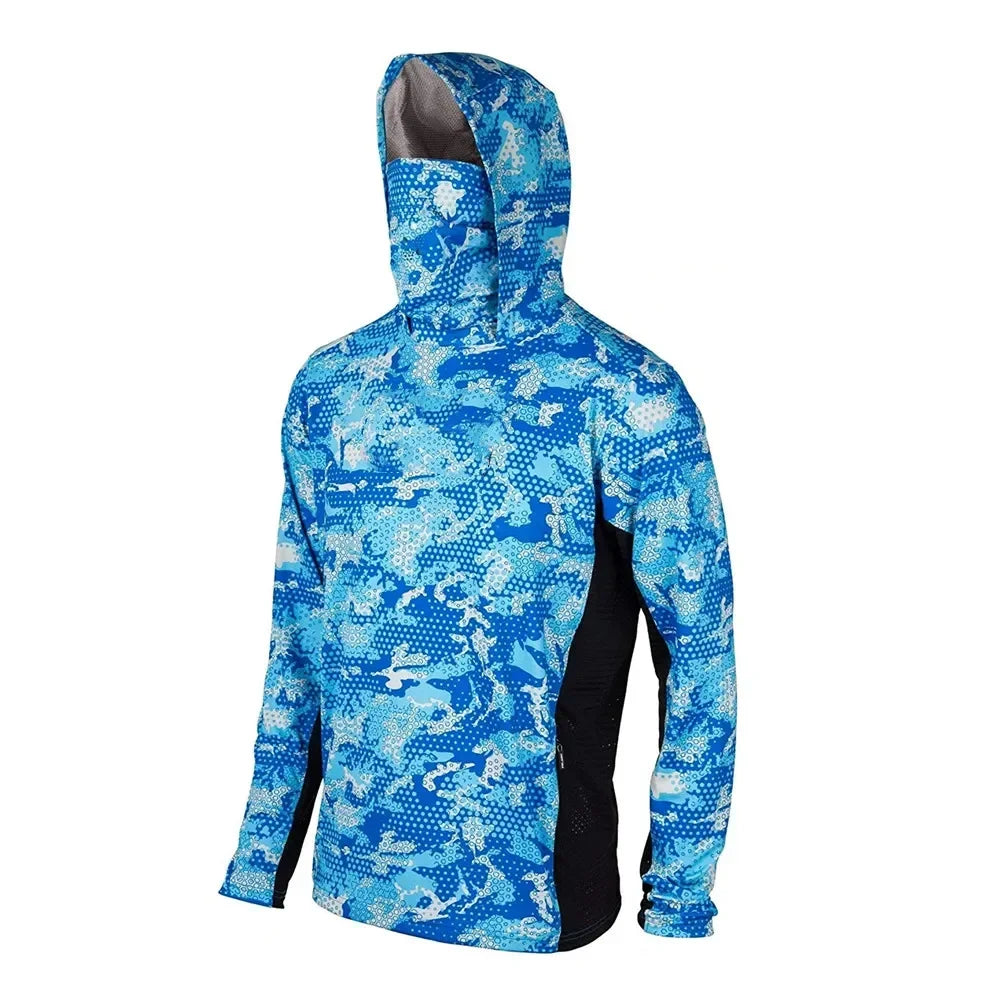 Men’s UPF 50+ Hooded Fishing Shirt