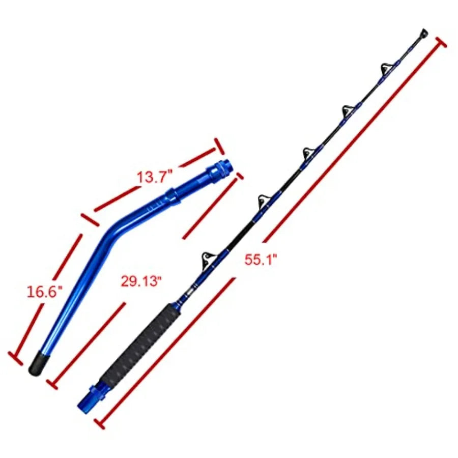 Saltwater Trolling Rod (2-Piece)