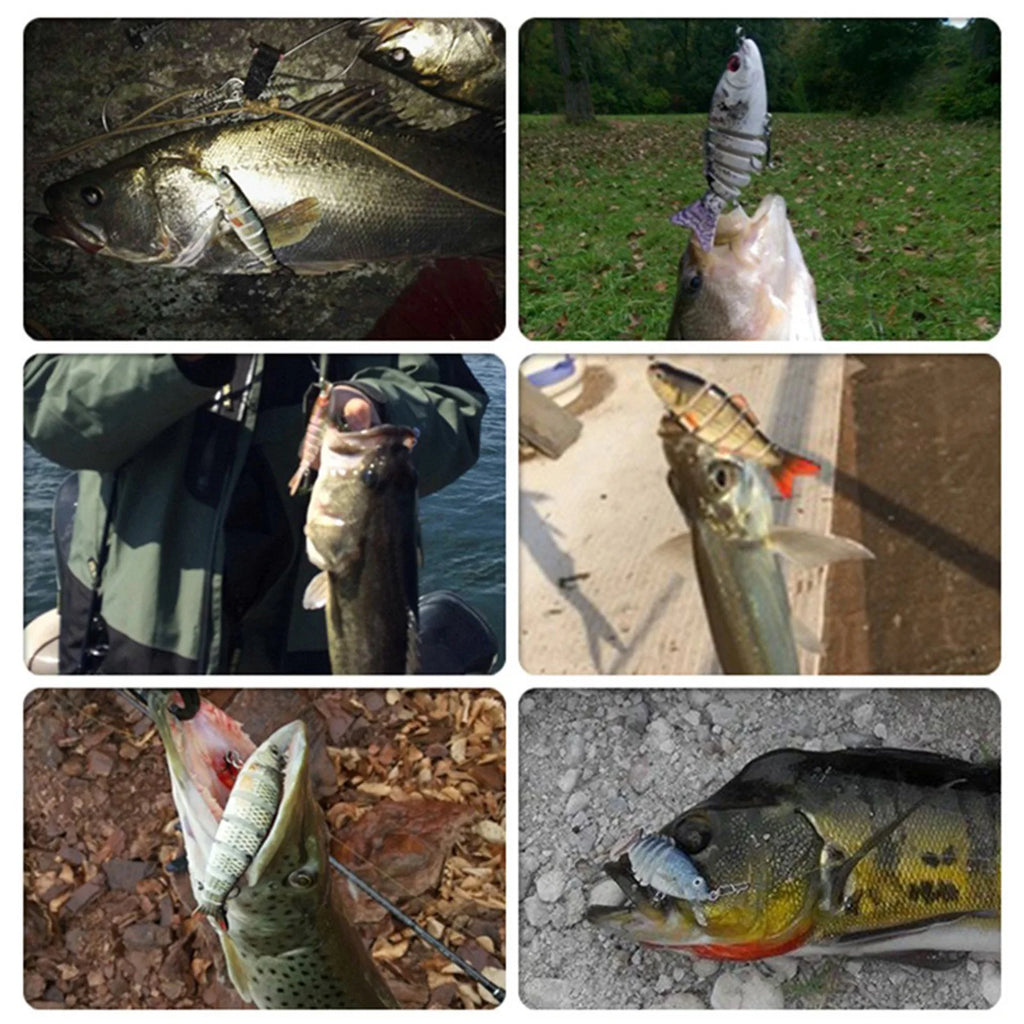 Multi-Joint Swimbait Lure