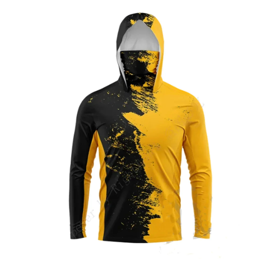 UV Protection Fishing Shirt w/ Mask