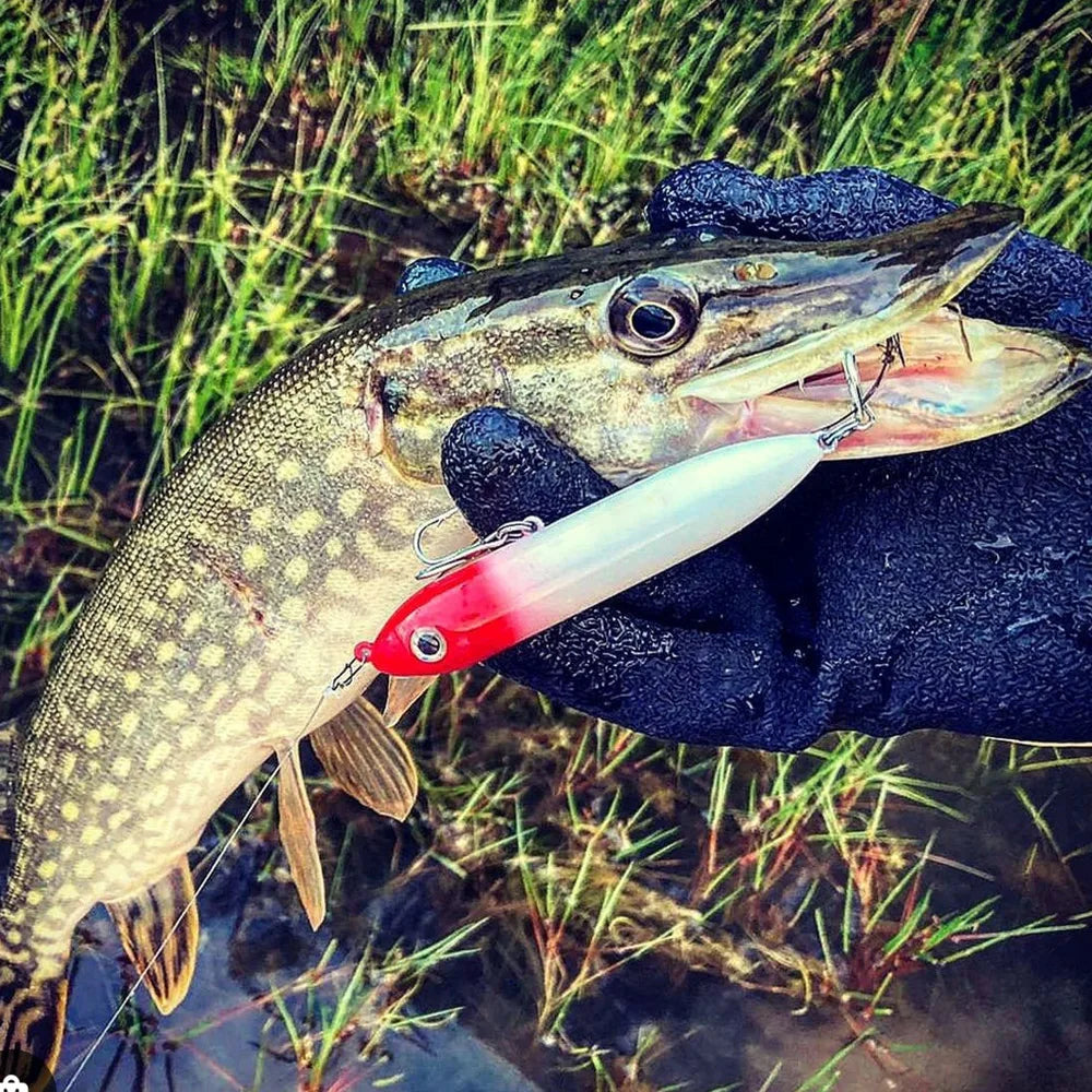 Topwater Fishing Lure 10cm 12g Surface Pencil Lures Floating Long Shot Bait Wobbler Freshwater Super Spook Fishing Tackle