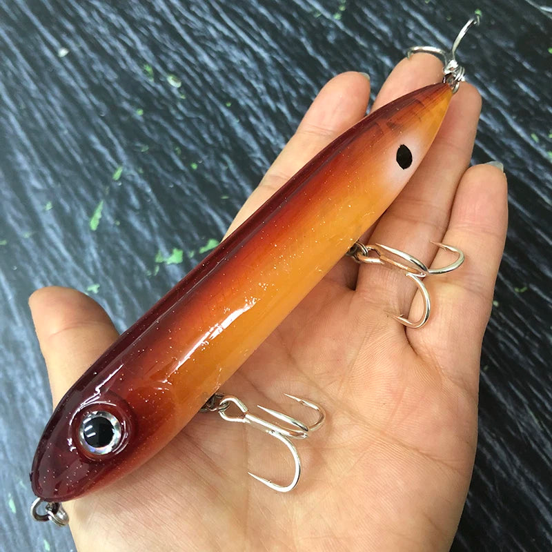 126mm 26g Lures Top Water Artificial Bait Pesca Wobbler for Bass Walking the Dog Swimbait Equipment