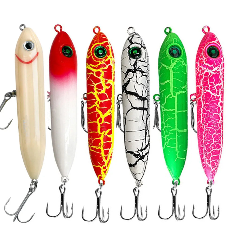 Topwater Fishing Lure 10cm 12g Surface Pencil Lures Floating Long Shot Bait Wobbler Freshwater Super Spook Fishing Tackle