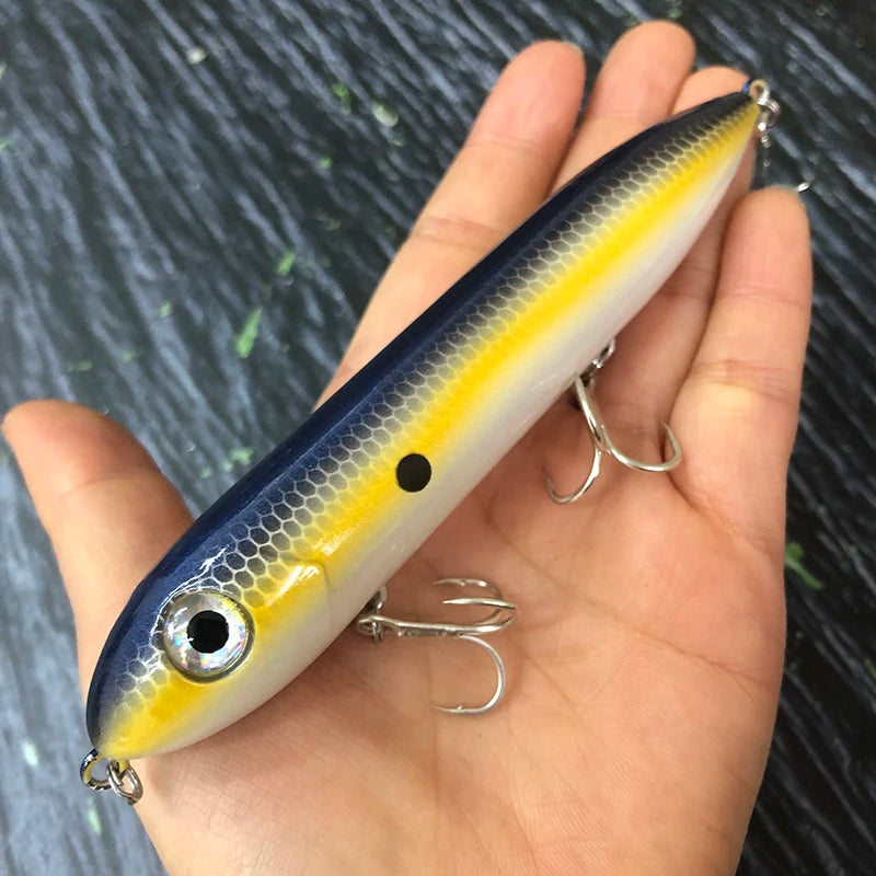126mm 26g Lures Top Water Artificial Bait Pesca Wobbler for Bass Walking the Dog Swimbait Equipment