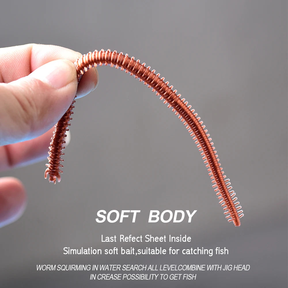 OSP Soft Worm Fishing Lure 130mm 1.8g Fake Silicone Fish Bait for Sea Fishing Accessories Professional Swimbait