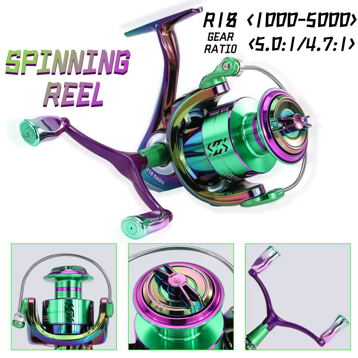 1000–4000 Spinning Reel