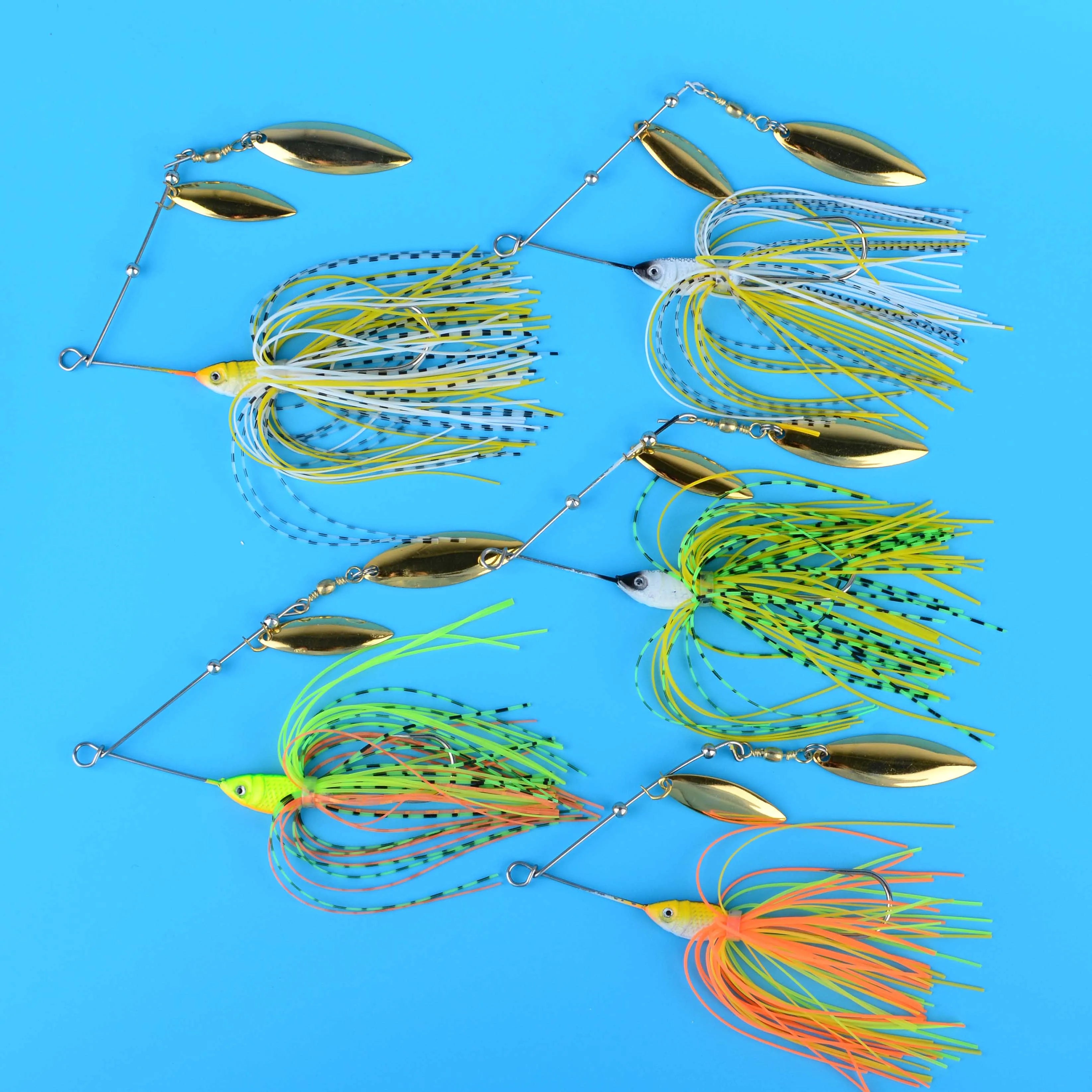 5Pcs Fishing Lure Wobbler Spinners Spoon Bait For Pike Tackle Artificial Baits Metal Lures Sequins Spinnerbait