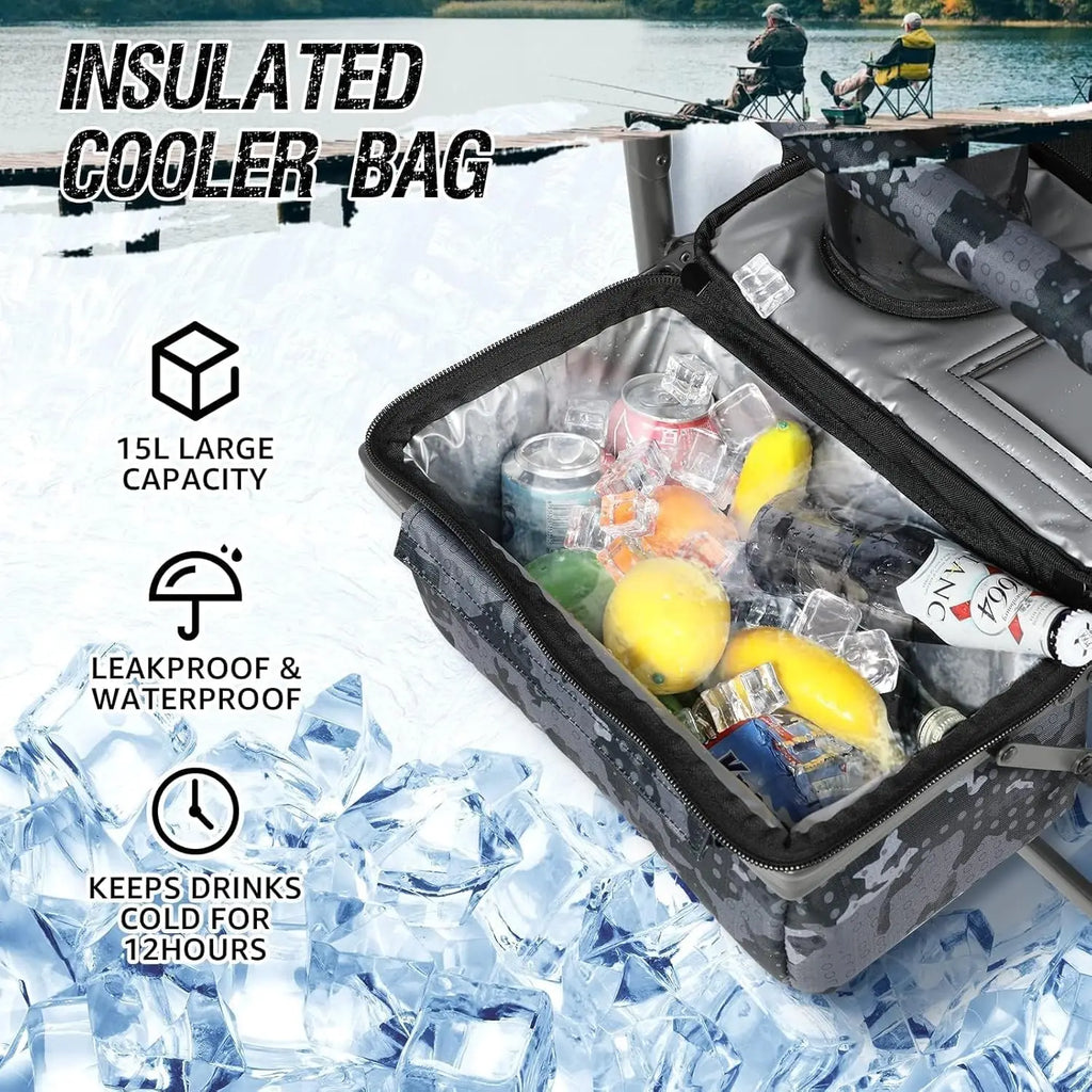 Fishing Chair w/ Rod Holder