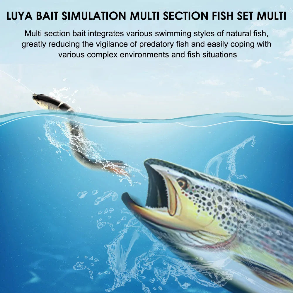 Multi-Joint Swimbait Lure