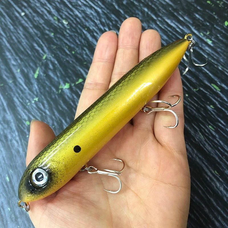 126mm 26g Lures Top Water Artificial Bait Pesca Wobbler for Bass Walking the Dog Swimbait Equipment