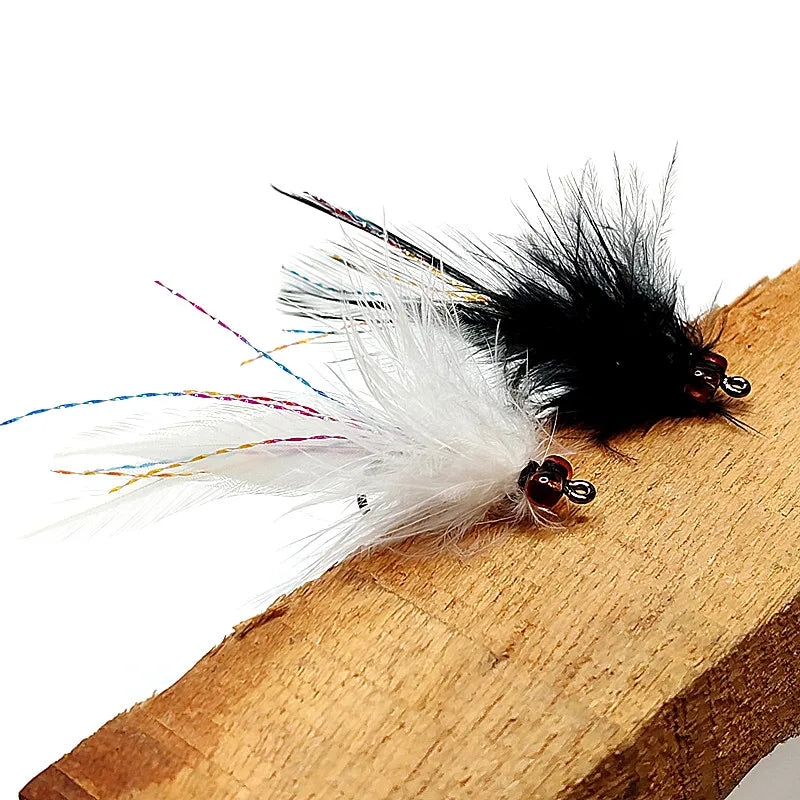 5pcs/8pcs Big Streamer Kit for Saltwater Fishing Vibrant  Flies with Waterproof, Trout, Bass, Muskie | Includes Zonker