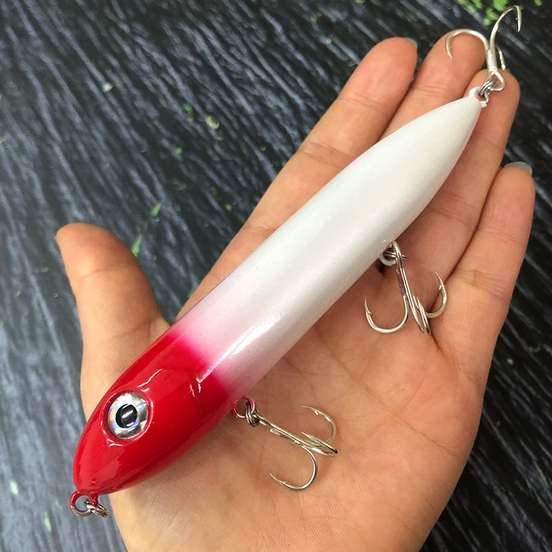 126mm 26g Lures Top Water Artificial Bait Pesca Wobbler for Bass Walking the Dog Swimbait Equipment