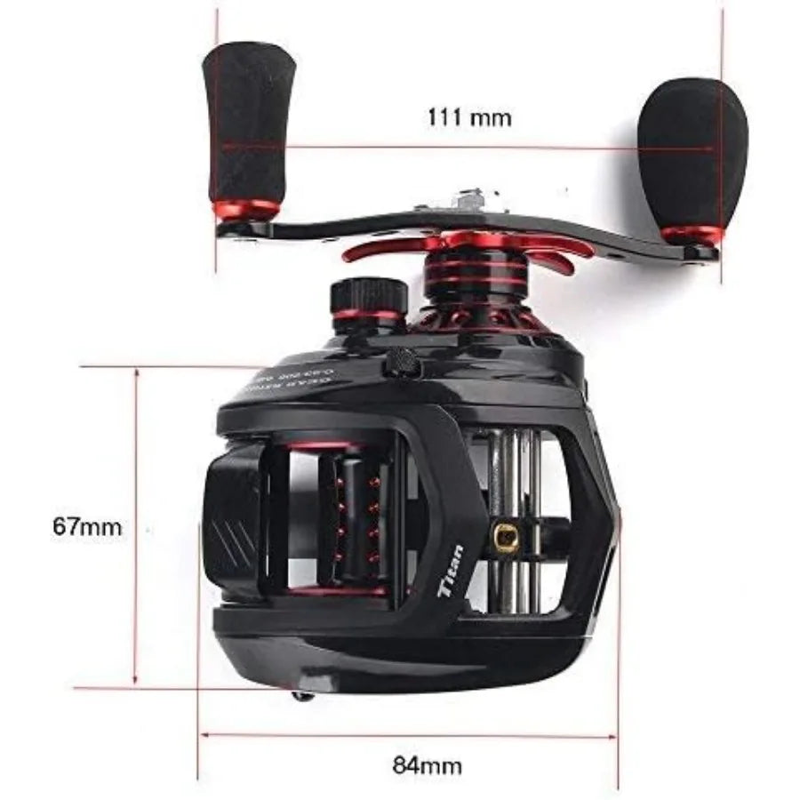 Titan HD Baitcasting Reel