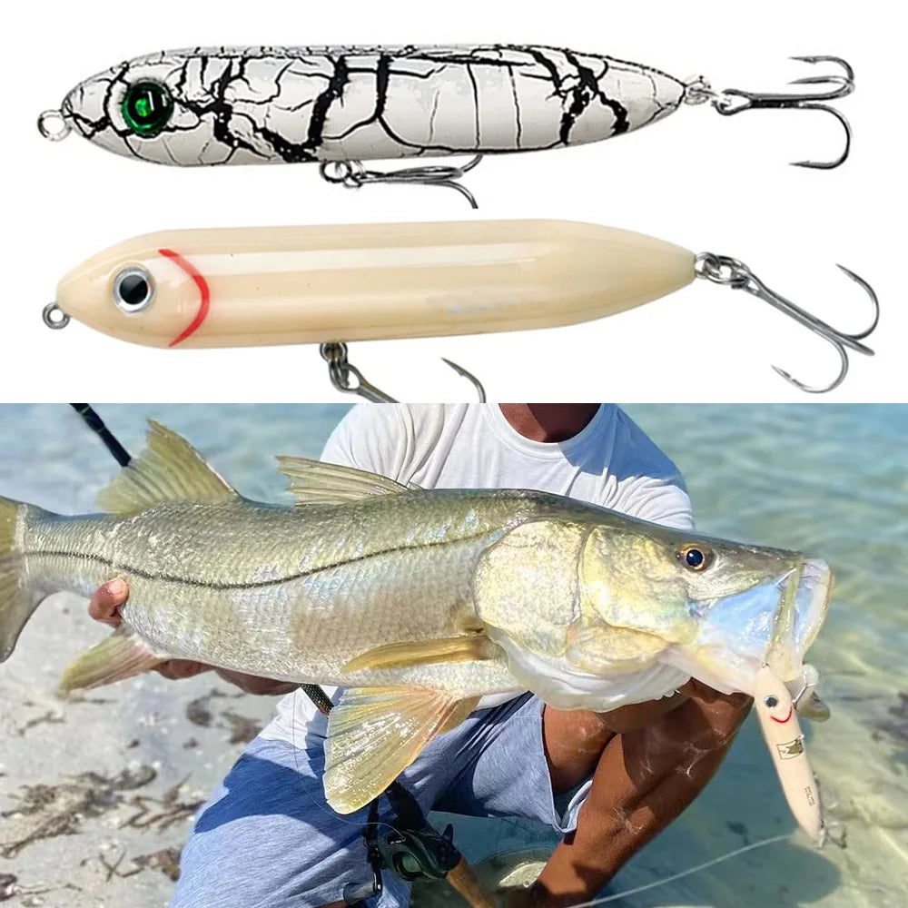 Topwater Fishing Lure 10cm 12g Surface Pencil Lures Floating Long Shot Bait Wobbler Freshwater Super Spook Fishing Tackle