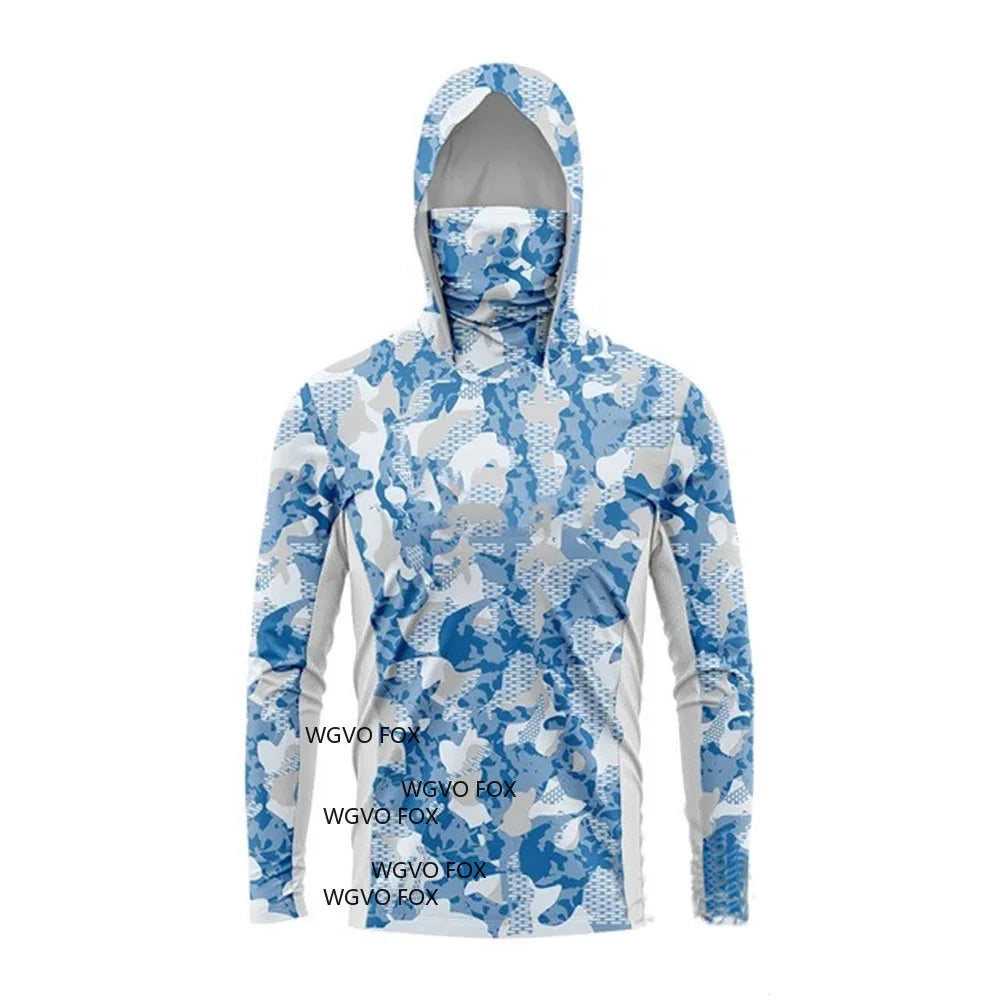 UV Protection Fishing Shirt w/ Mask