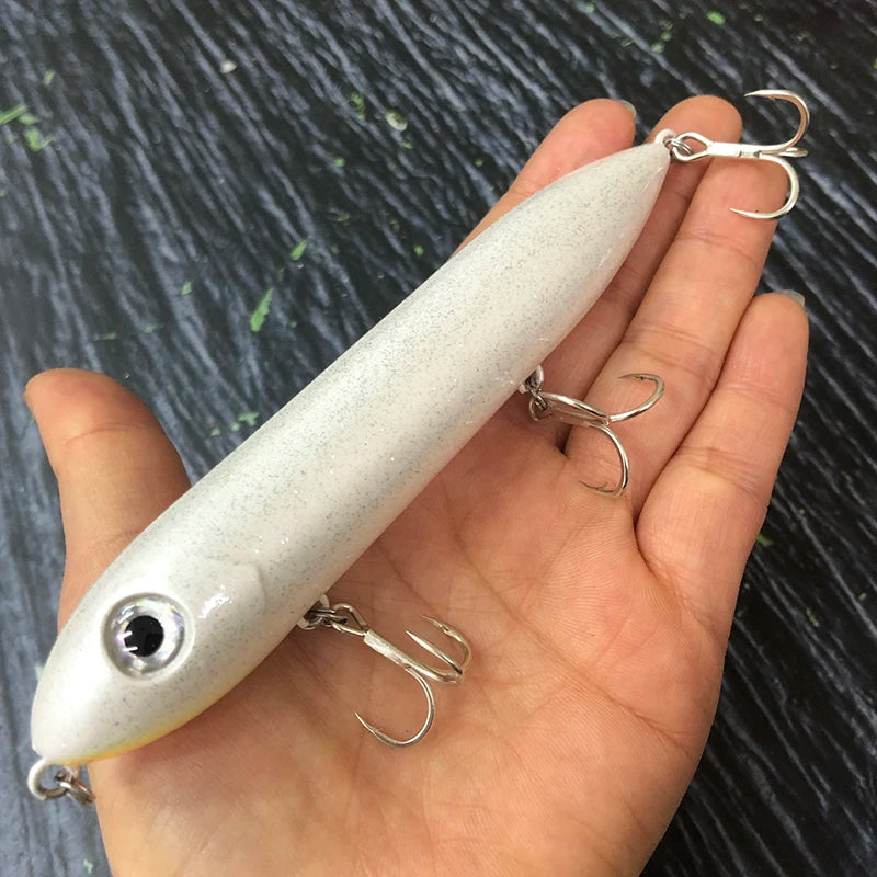 126mm 26g Lures Top Water Artificial Bait Pesca Wobbler for Bass Walking the Dog Swimbait Equipment