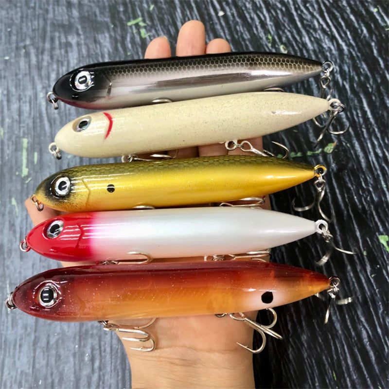 126mm 26g Lures Top Water Artificial Bait Pesca Wobbler for Bass Walking the Dog Swimbait Equipment